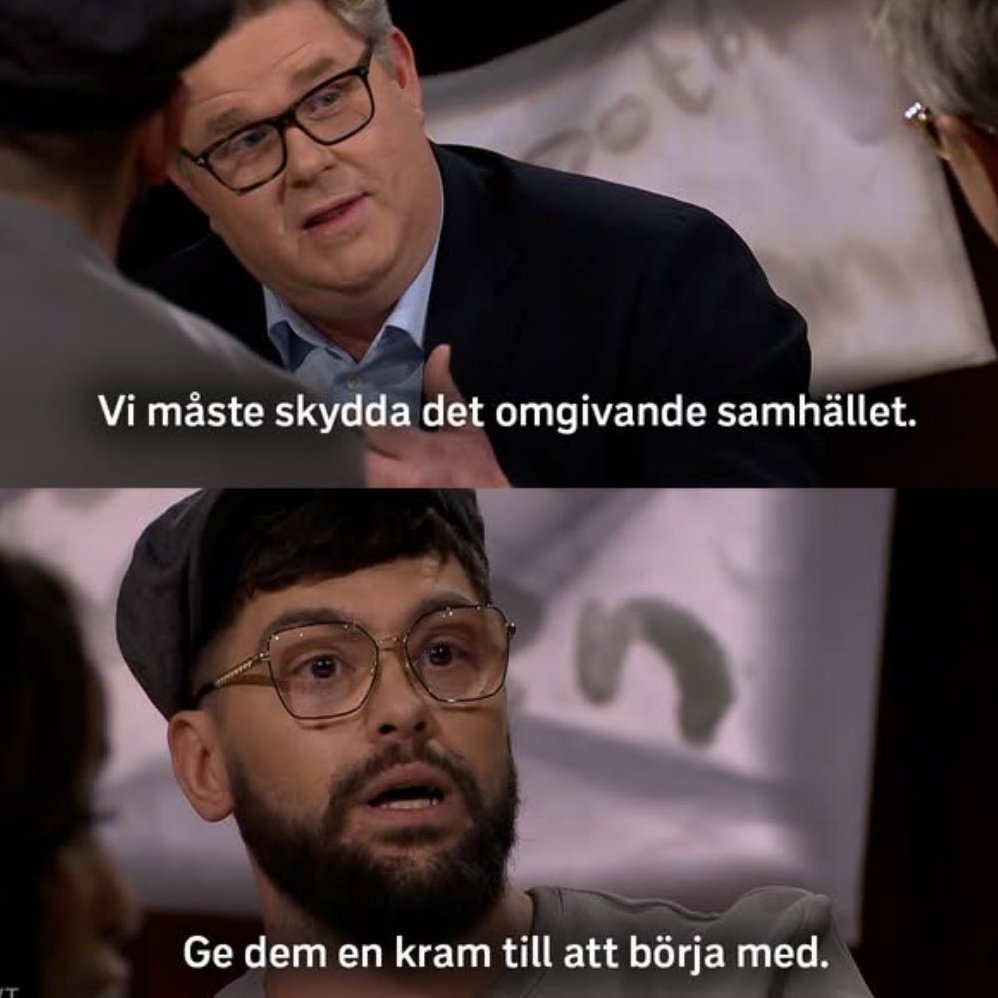 Känns lite som argumenten kring nedmonteringen av försvaret. Det blev "konfliktförebyggande" politik och inte Gripen-plan. Nu är det kramar istället för inkapacitering. 

Våldsamma element bekämpas endast med högre våldskapital. Putin bekämpas med vapen, kriminella med fängelse.