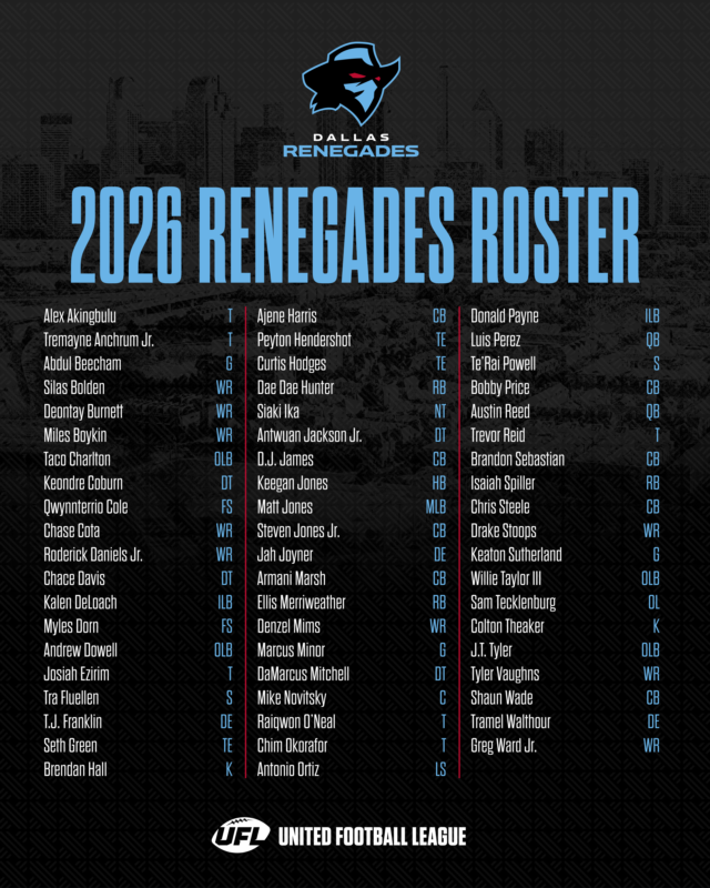 Dallas Renegades tweet media