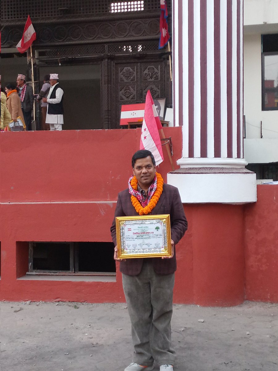 ncpp918's tweet image. विशेष परिस्थितिमा विशेष जिम्मेवारी !
#नेपाली_कांग्रेसको ऐतिहासिक दोस्रो #विशेष_महाधिवेशनबाट #केन्द्रीय_सदस्यमा निर्वाचित भएको प्रमाणपत्र प्राप्त भयो; सबै-सबैप्रति हार्दिक आभार र धन्यवाद !
#बदल्यौ_कांग्रेस_बदल्छौं_देश