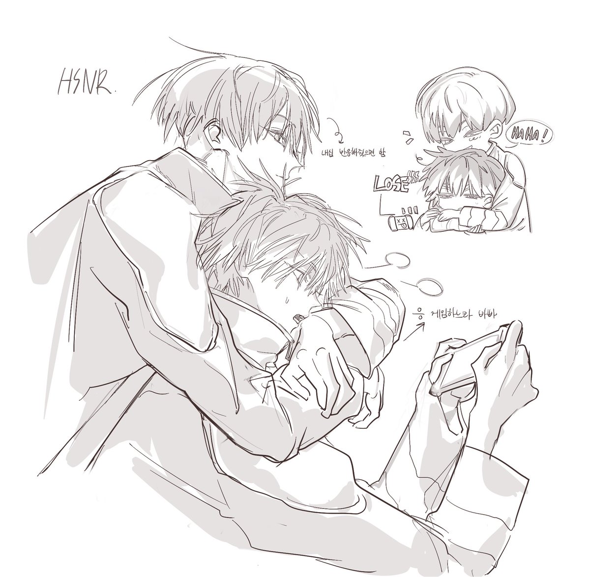 oo_udud's tweet image. 호시나루
남자친구정수리에턱을콕찍어