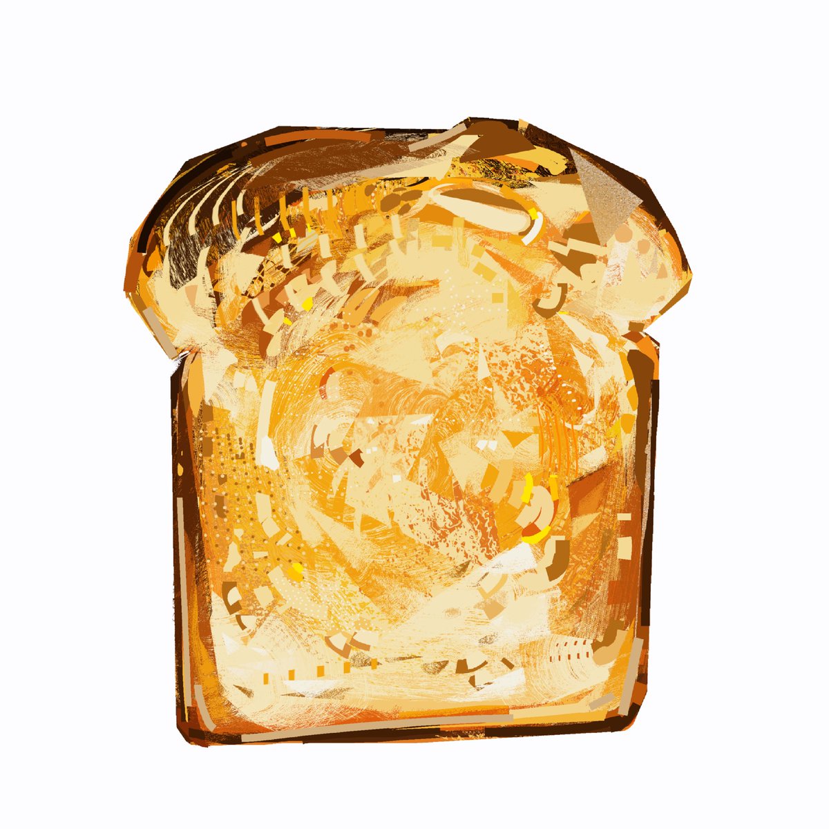 junbuug's tweet image. I forgot that I drew toast