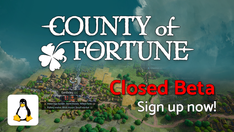 CountyOfFortune's tweet photo. Hi Stewards!

Just a quick reminder that our first closed beta is approaching! Applications are still open for active community members.

Now with both Windows and native Linux support!

Closed beta starts January 26.
How to apply: https://t.co/Co54xRma49 https://t.co/4h3Ik4fRXQ