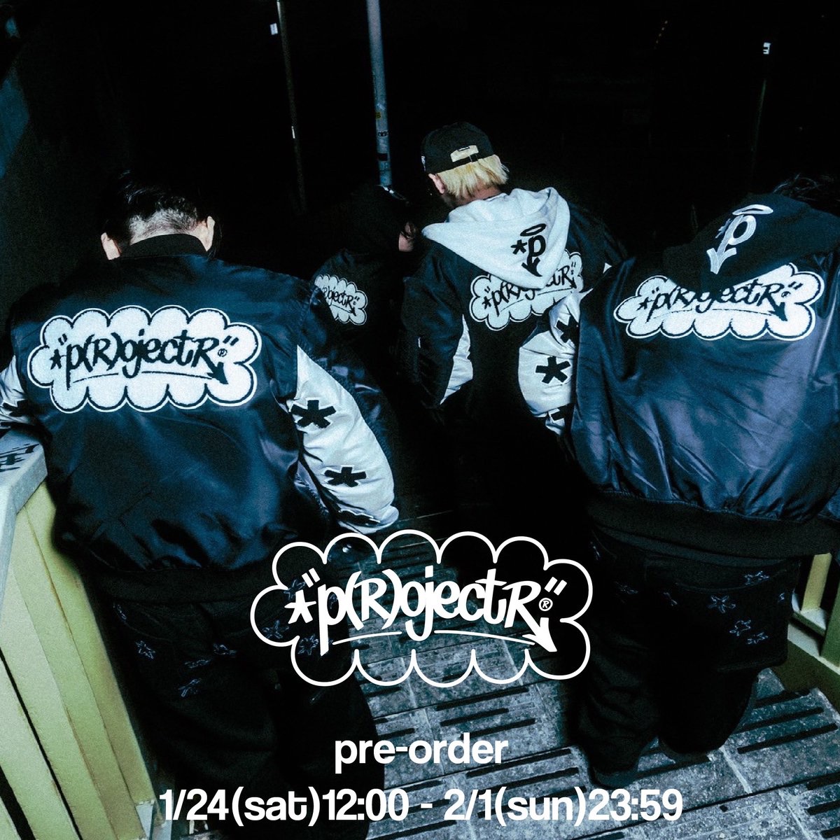 Eric Haze x *p(R)ojectR®】 数量限定で受注販売中📱 ONLINE STORE限定