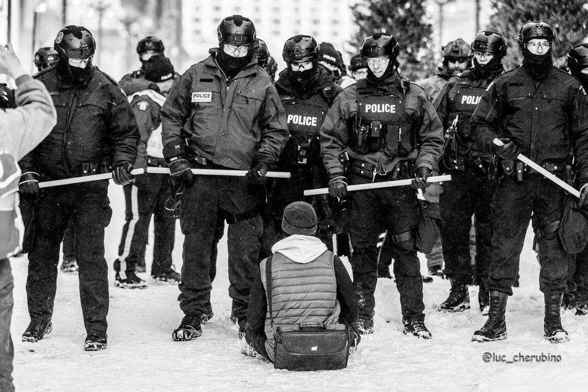 LichTamara's tweet photo. SEVEN days have passed since the Jan 16 Federal Court of Appeal upheld Justice Mosley’s ruling - the Liberal government unlawfully and unconstitutionally violated the rights and freedoms of Canadians by invoking the closest thing we have to martial law, the Emergencies Act, to stifle the most peaceful and polite protest of all time, all to avoid a conversation regarding the valid concerns of their own citizens. 

In a healthy, functioning democracy, Canadians would’ve already accepted the resignations of every single MP and staffer involved, saw the commencement of investigations, and, at bare minimum, received an apology for unlawfully freezing their bank accounts, being threatened from an interim police chief they would be hunted down and financially crippled, tear gassed, shot with rubber bullets, trampled, defamed, knowingly and wrongfully accused of heinous crimes, having the ‘justice’ system weaponized against them, and for stealing their money under the guise that Canadians were funding t3rr0rism, although they knew this was not true. 

SEVEN DAYS. 

No statement from the PMO.
No statement from the Justice Minister.
No taxpayer subsidized media asking questions.  
No substantive statement from the Official Opposition.