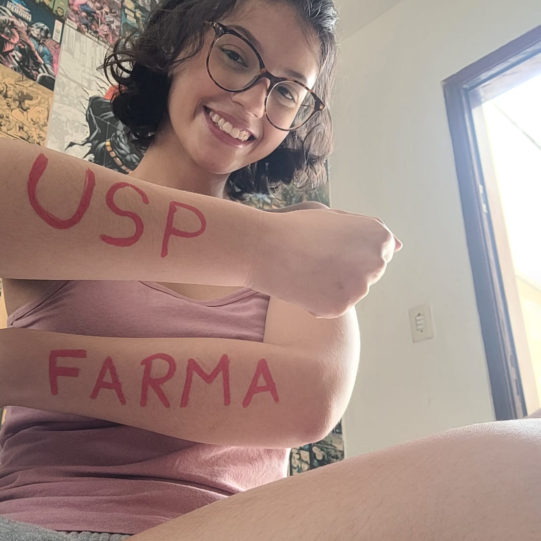 marizoioca's tweet image. finalmente sou FARMA USP CARALHOooOoo