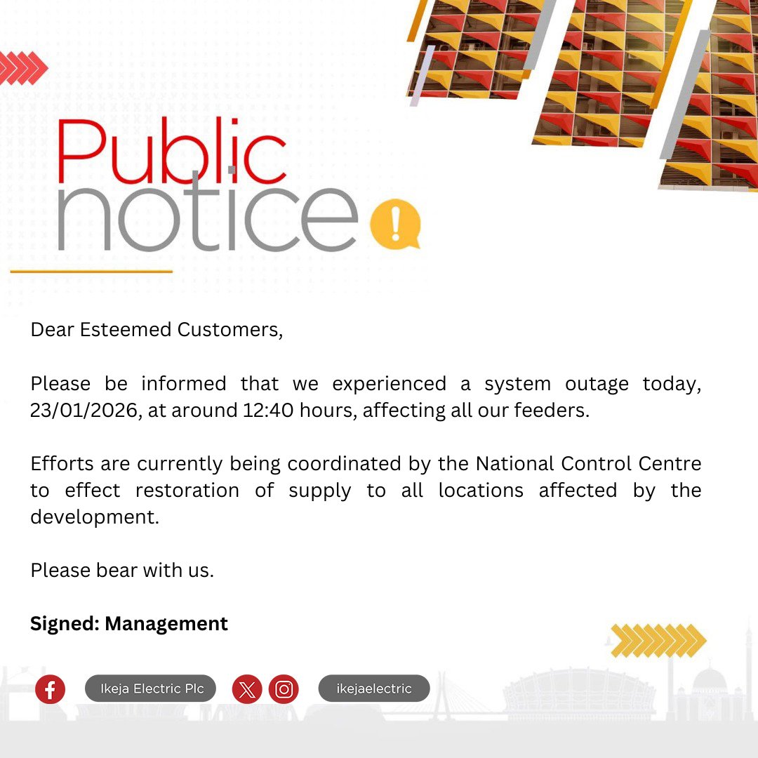Ikeja Electric tweet media
