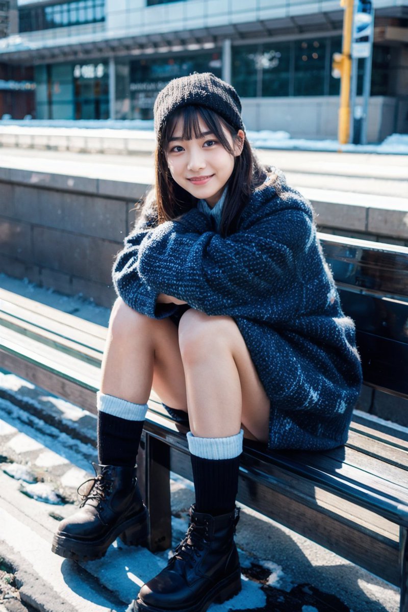 雪の日
Snow Day

もっと見たい方/To see more:
Patreon > MaboroshiAI https://t.co/muCKqOYkw1