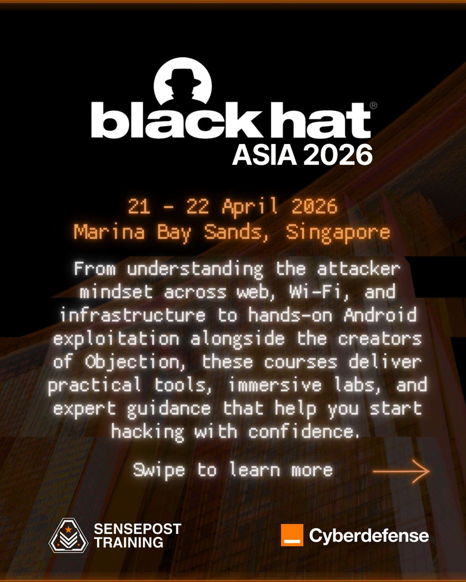 SensePost Training | Orange Cyberdefense tweet media