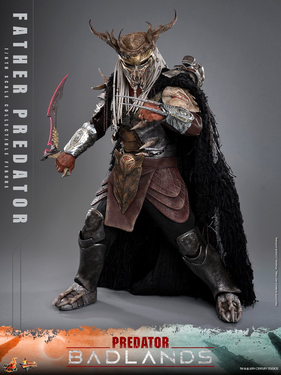 InPursuitofToys's tweet photo. Hot Toys Predator: Badlands 1/6th scale Father Predator (Njohrr) is up at Sideshow for preorder. 

https://t.co/OTf8WEsQIF

#ad #hottoys #predator #predatorbadlands #inpursuitoftoys https://t.co/ziItkD1Sol