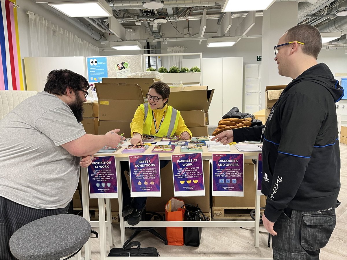 In IKEA Brighton supporting store reps promote membership week <a href="/JoanneGSUsdaw/">Joanne Thomas</a> <a href="/rabdonnelly2010/">Rab Donnelly</a> <a href="/UsdawUnion/">UsdawUnion</a> <a href="/UsdawSouthern/">USDAW Southern</a> @michaeladamson7