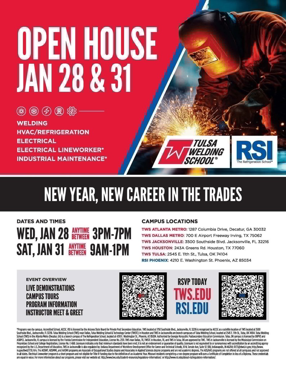 Foster College, Career, and Military tweet media