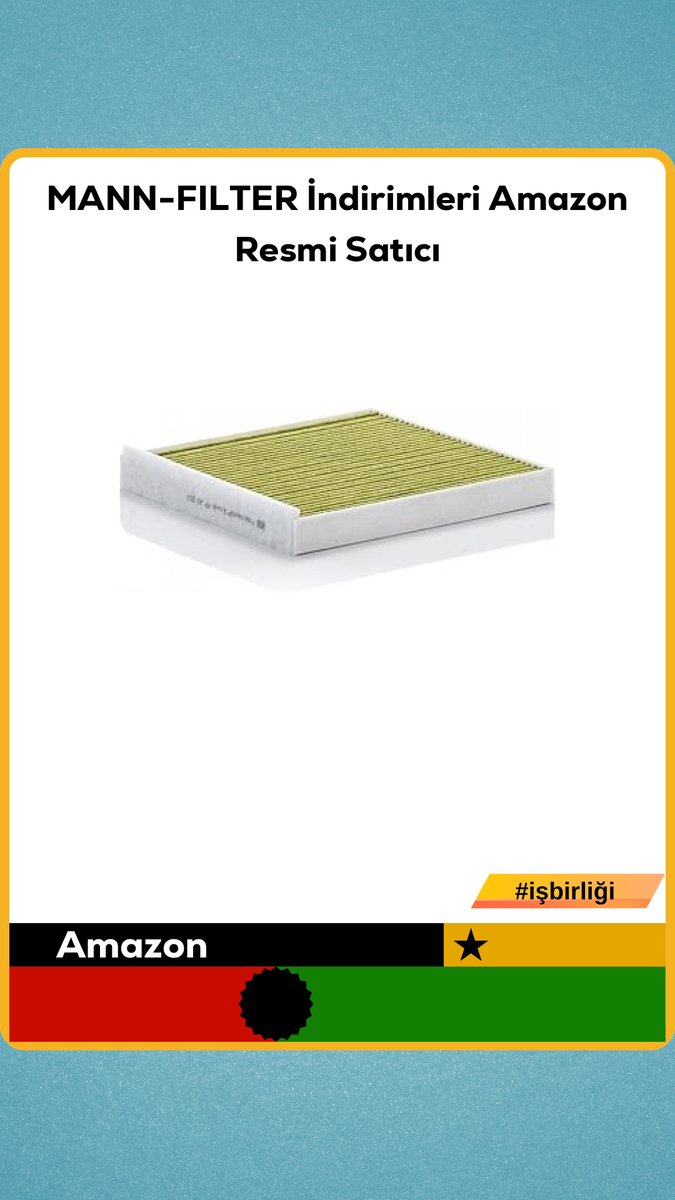 devindirim's tweet image. MANN-FILTER İndirimleri Amazon Resmi Satıcı

🛍 amazon
↪ evekonomisi.net/git/18659?utm_…

 isbirligi