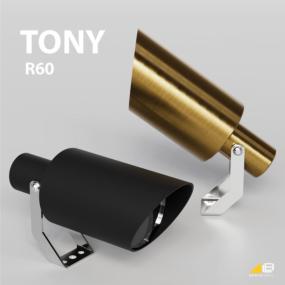 Two new outdoor spotlights are coming.
 TONY R60, the larger version of MINI TONY, and ZOOMI SMALL, a compact zoomable spotlight with adjustable beam angle.
Details coming soon.