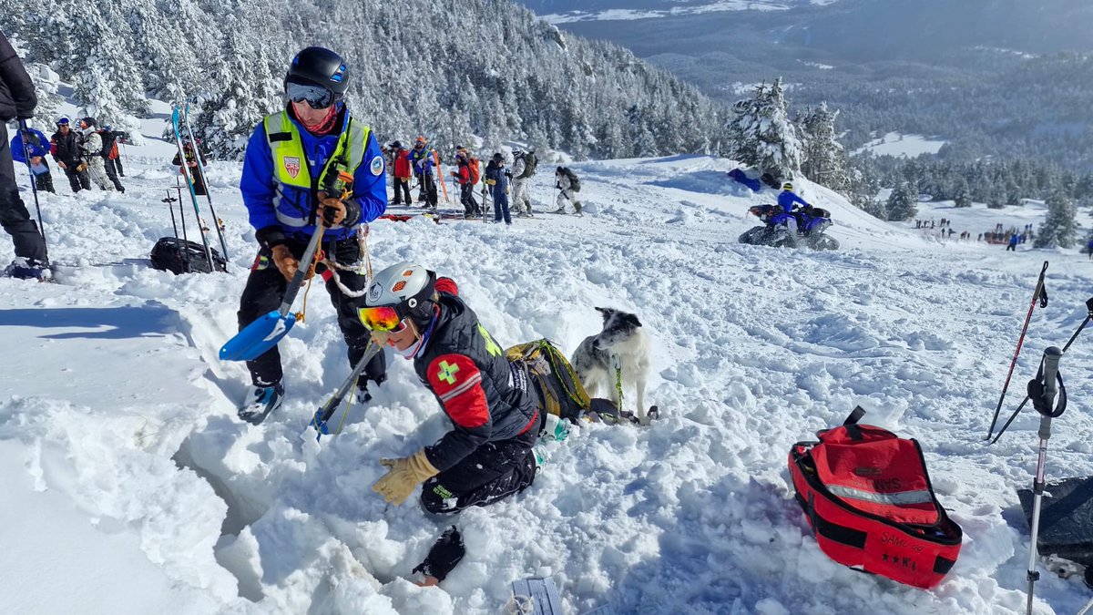 Image de Préfet des Pyrénées-Orientales - #PréventionHivernale ❄️ À l’initiative des CRS Pyrénées, un exercice inter-services de #sécurité en 