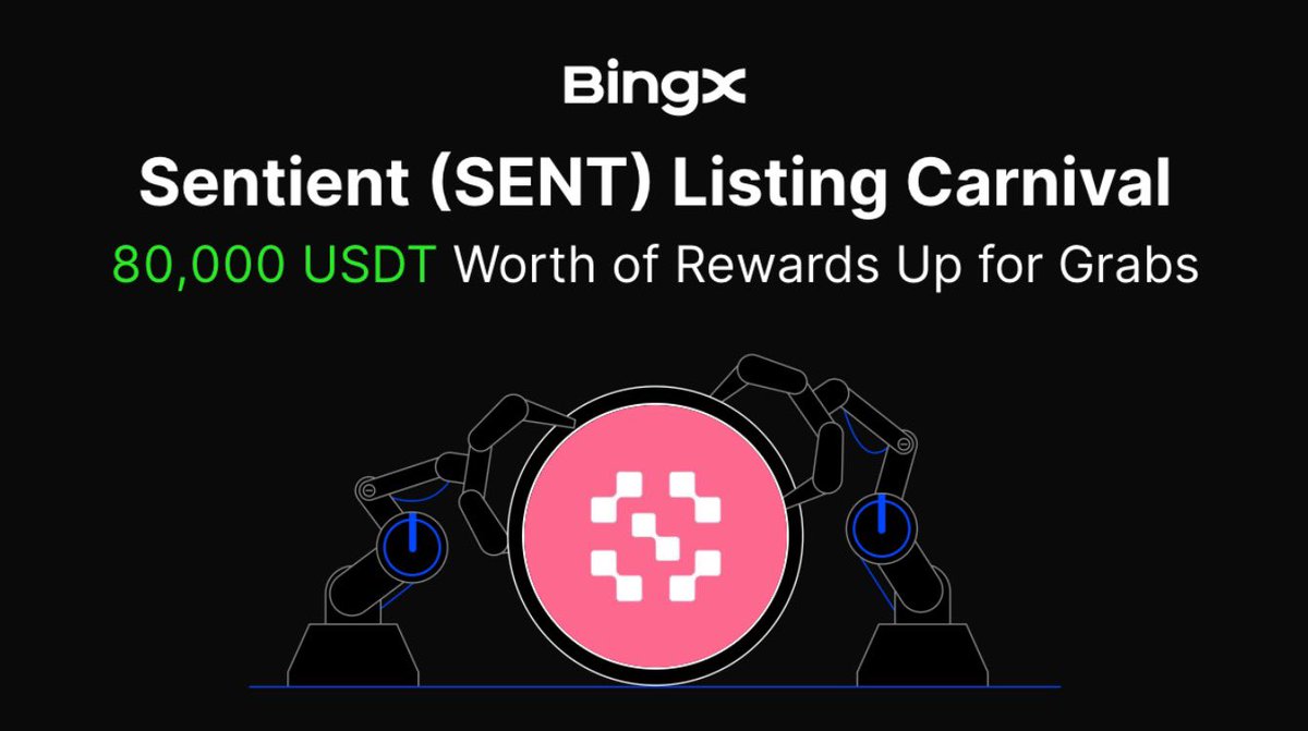 Sentient (SENT) Listing Carnival  $80,000 in SENT Rewards!

🗓 Event Period:
Jan 22, 2026, 18:00 – Jan 29, 2026, 20:00 (UTC+8)

✅Event Highlights
🔹Spot &amp; Futures trading to grow SENT holdings
🔹Share $80,000 in SENT rewards
🔹Exclusive and premium prizes for active traders

📍