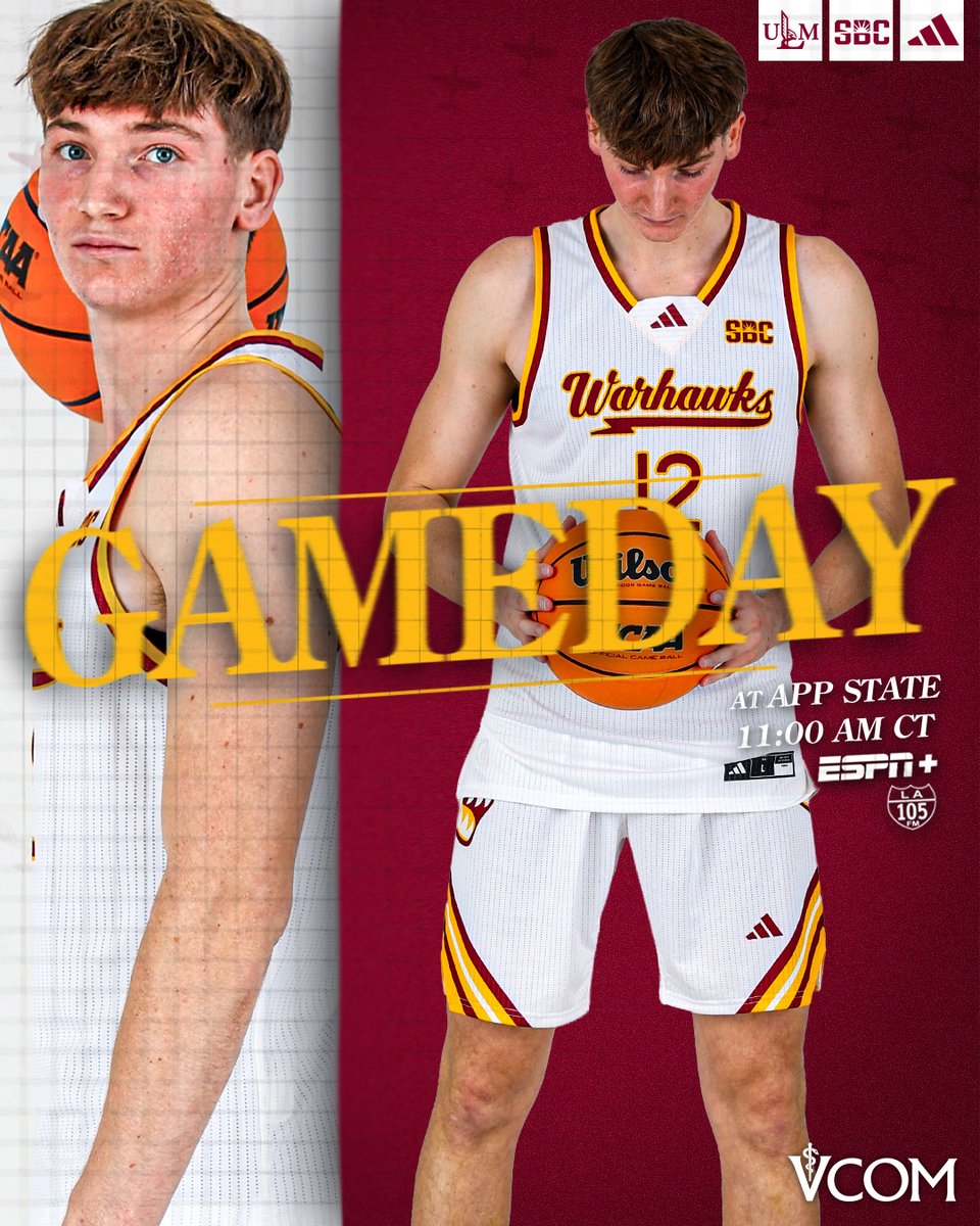 Battle in Boone💪

🆚 App State
🕚 11 am CT / 12 pm ET
📍 Boone, NC
📺 ESPN+ | bit.ly/4rbx7AZ
📻 KLIP 105.3 FM | ihr.fm/3B6KtJO