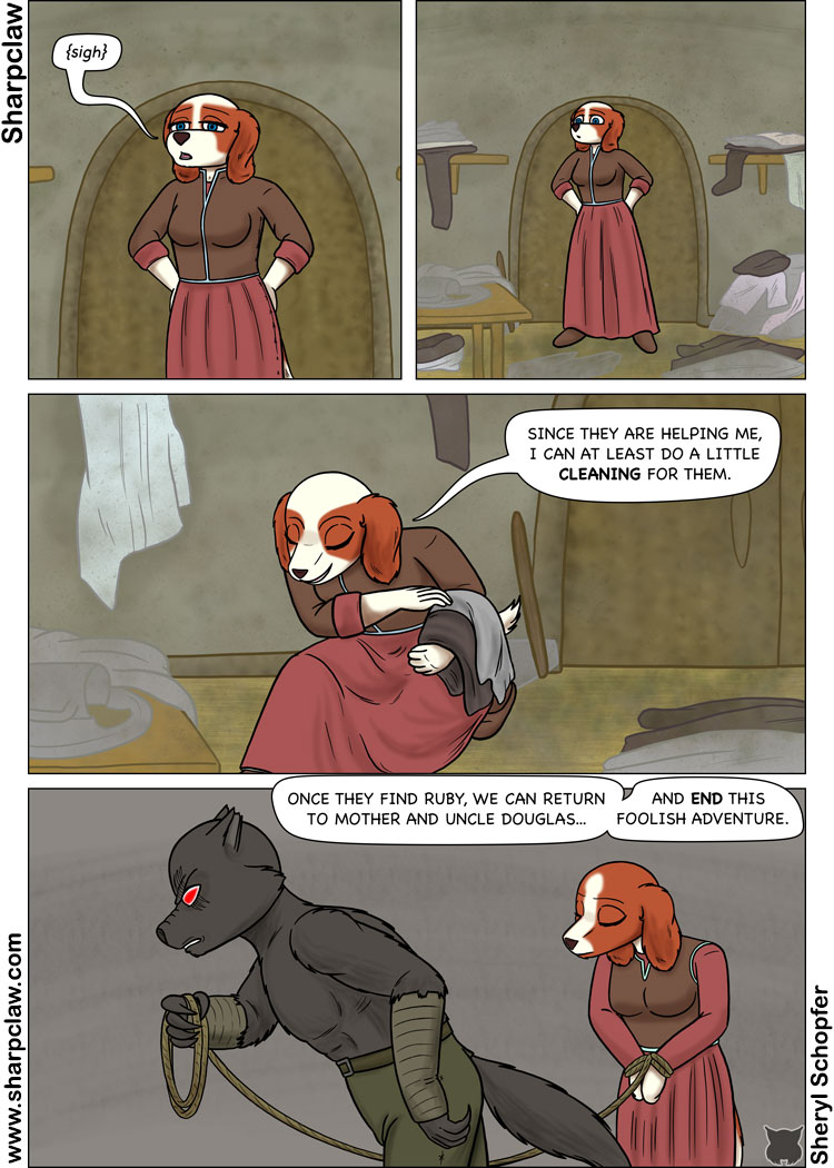 Snarkclaw's tweet photo. Sharpclaw Book 1 Chapter 3 Page 20

Sisters &amp; Brothers - 20 / 20

Book 1 Chapter 03:
The unexpected turns of their journey separate Opal &amp; Ruby. Will they find each other &amp; their way safely home, or do the woods have more adventures in store for them?

Originally Ran
Nov 13, 2019 https://t.co/zXc3OZeDDR