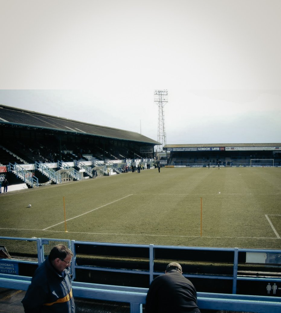 Chesterfield away. Saltergate. What a stadium. Think we lost 1-0, same game that Anyon got stretchered off, Chris Martin came on. 

#PVFC150 #pvfc