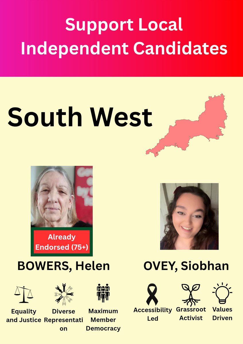 OsakoJonathan's tweet photo. We are the local independent candidates standing in the #YourParty #CEC election. Two of us got the 75 endorsements, but we still have a long way to go. 

@NAJ562 https://t.co/mXpZYhqfWE