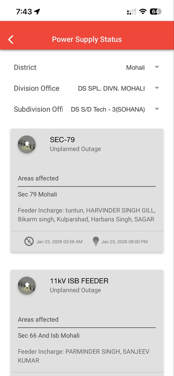 mpandherzsi's tweet photo. @BhagwantMann @dcmohali @komalmittal23 No light since the mid night of 22january in sector 79. Complaint raised on PSPCL but nothing done till now. No water supply since morning please do the needful @PSPCLPb https://t.co/HVlG6vXGwX