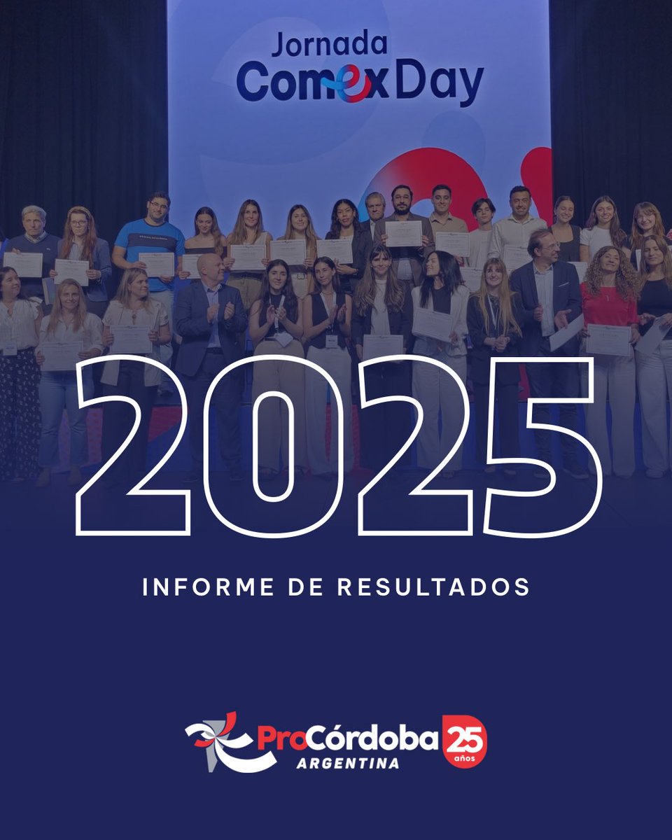 AgenciaProCba's tweet photo. 📚👨🏼‍🎓 Impulso a la profesionalización: uno de los pilares de la gestión en 2025.

El conocimiento es la base de la competitividad. Por eso desarrollamos propuestas formativas y de actualización para fortalecer al sector exportador de Córdoba. 🌎 

-------------------------

📚👨🏼‍🎓 Raising the professional level — one of the pillars of our work in 2025.

Knowledge is the foundation of competitiveness. That is why we carry out training activities and refresher courses aimed at strengthening Córdoba’s export capacities. 🌎