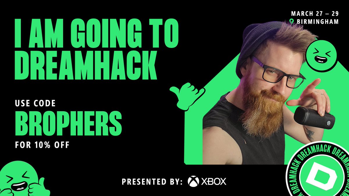 Brophers 🔜 DreamHack Birmingham tweet media