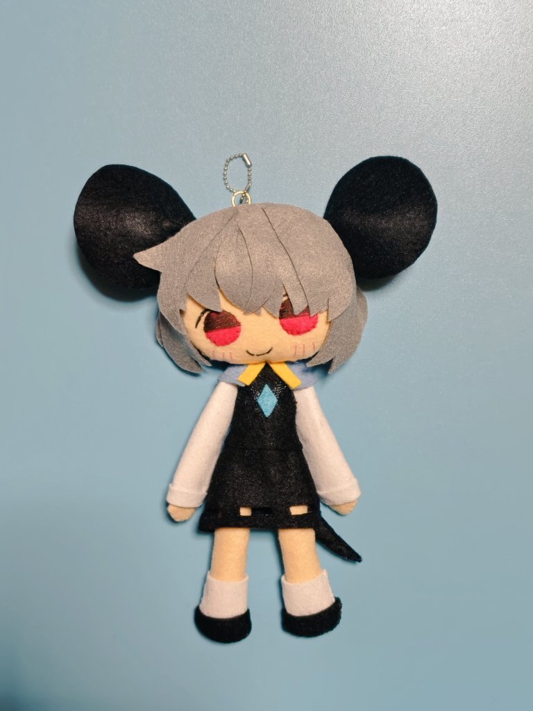 ナズーリン出来ました。22センチくらい。