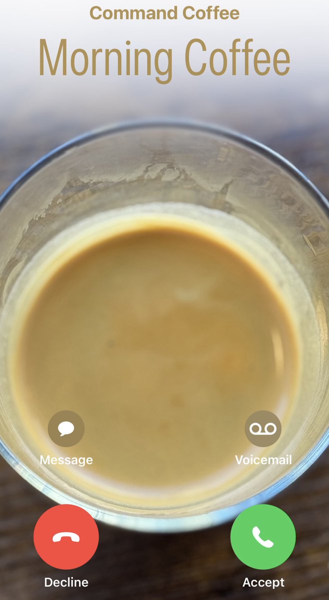 command_coffee's tweet photo. Who’s answering??? https://t.co/W90gE2puNb