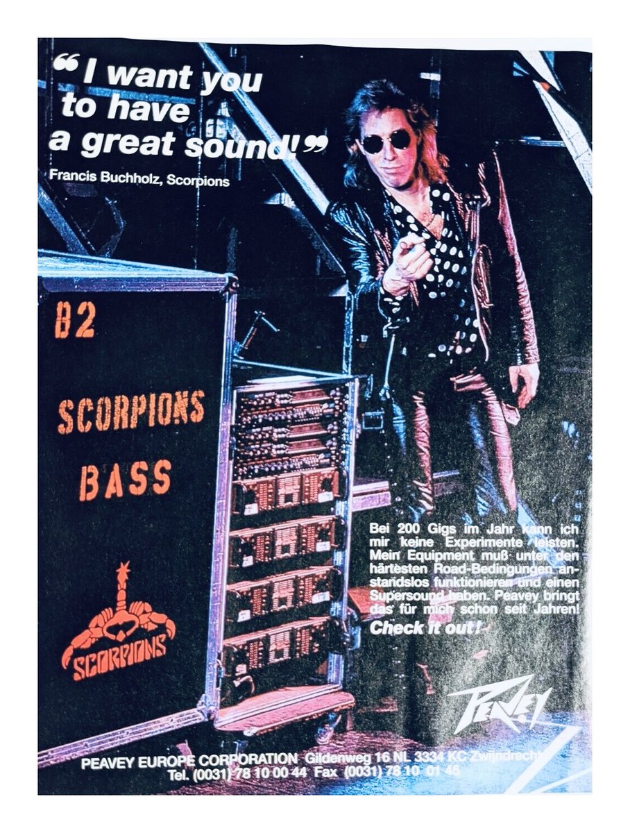 Longtime Scorpions bassist, Francis Buchholz, has passed at the age of 71. 

His family has issued the following statement:
“It is with overwhelming sadness and heavy hearts we share the news that our beloved Francis passed away yesterday after a private battle with cancer. He