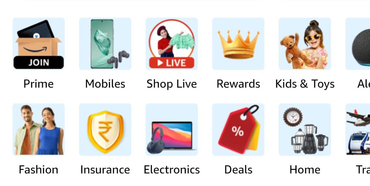 lolbuddhu's tweet photo. A Phone so Goated that Amazon still has it as the Display picture for the Mobiles Section since 2+ years 😍
OnePlus 12 https://t.co/cEV1He1ifz