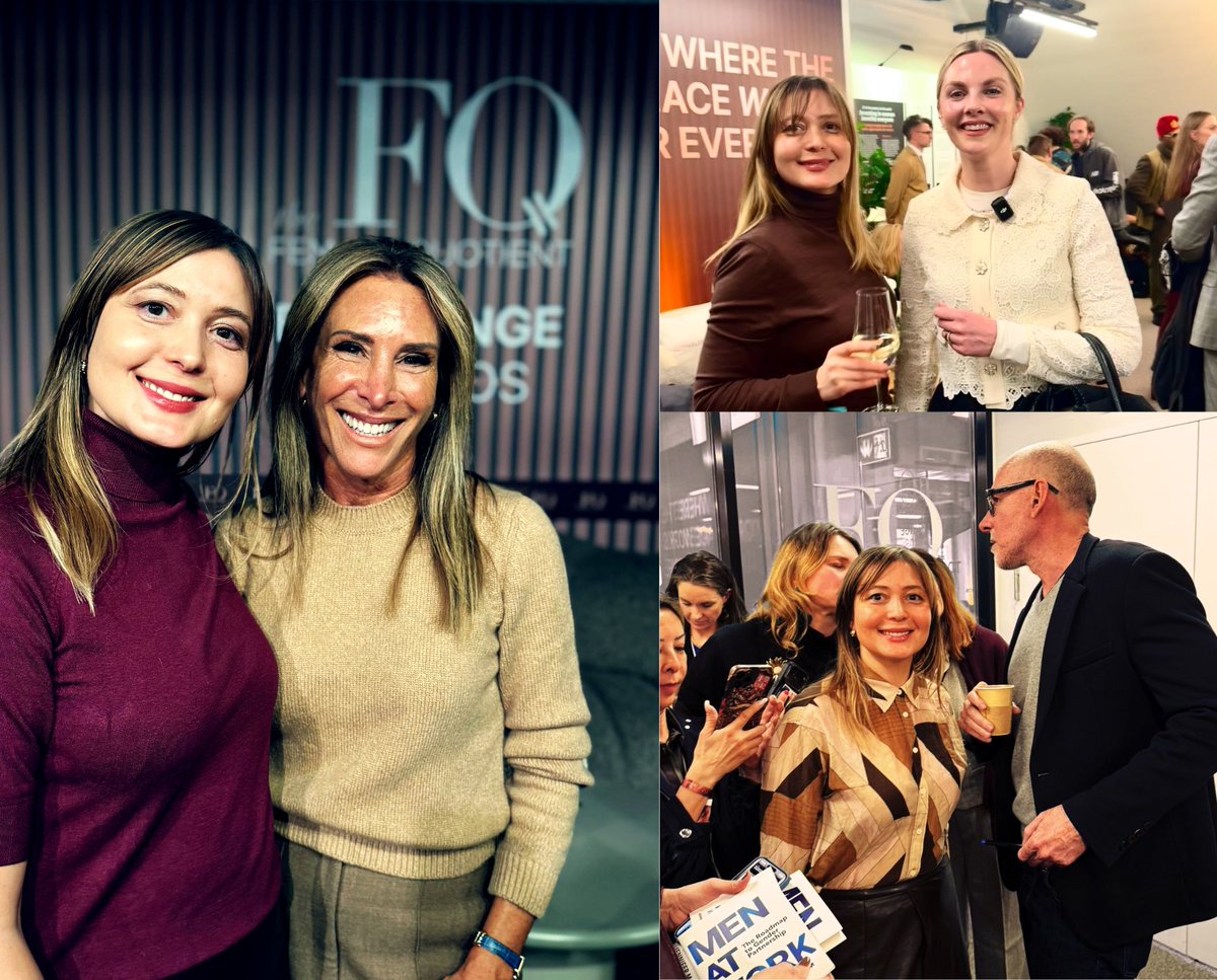 Nailia_Writer's tweet photo. This week felt like stepping into the future I’ve been dreaming of. In Davos, at the The Female Quotient Lounge, I had the privilege of being in conversations with the incredible @ShelleyZalis and  Scott Galloway, as well as the appearance of Katy Perry and former Canadian Prime Minister @JustinTrudeau  – all in one space dedicated to equality, courage and action.
       The dialogue was electric, the insights unapologetically bold, and the energy in the room made one thing clear: 2026 is a year in which women architects of change step fully into the spotlight – beyond the walls of the #enterpriseAI Grateful, inspired by new connections! #FQleaders #WEF2026  #Davos2026