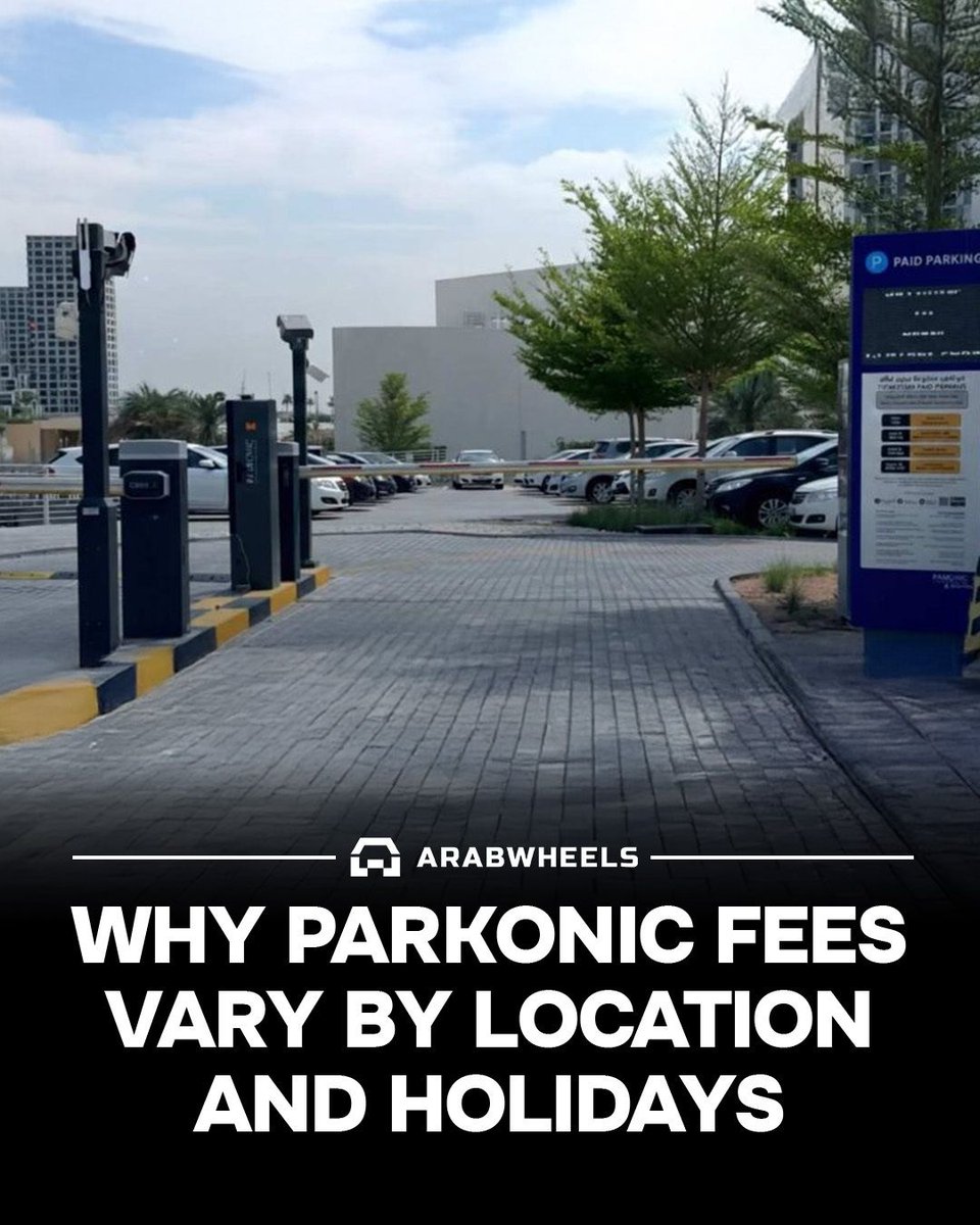 Parkonic fees aren’t one‑size‑fits‑all. Learn what impacts the price where you park: buff.ly/4dxTKsF 

رسوم Parkonic ليست موحدة للجميع. تعرّف على العوامل التي تؤثر في تكلفة الموقف حيث تقف سيارتك: buff.ly/4dxTKsF