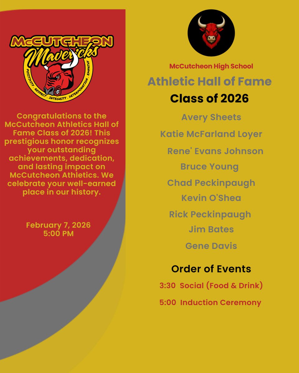 McCutcheon Athletics tweet media