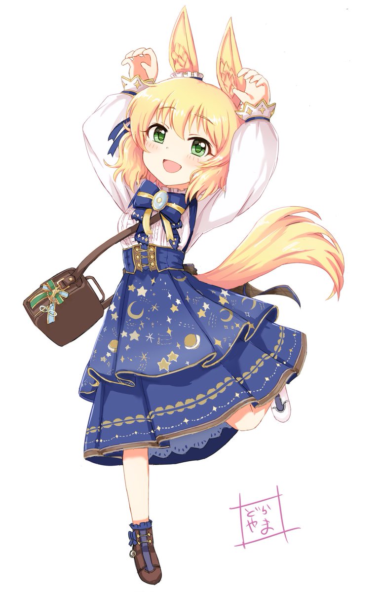 dorayamatouge's tweet image. 櫻井桃華ちゃん（ゼンノロブロイのすがた）を描きました(⁎˃ᴗ˂⁎)　#櫻井桃華