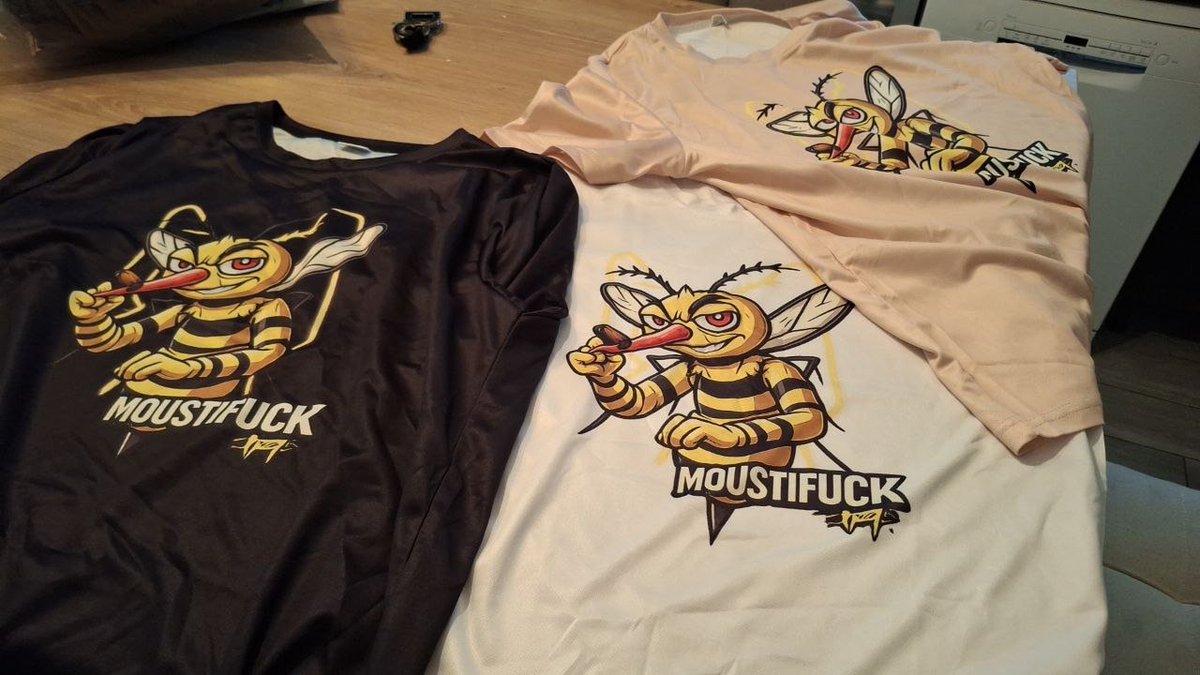 "Jealous? You should be. 😏 MOUSTIFUCK T-shirts are more than just a piece of fabric, they're a statement.
Wear irritation. Wear chaos. Wear the fucking . Who's down for that? 🦟