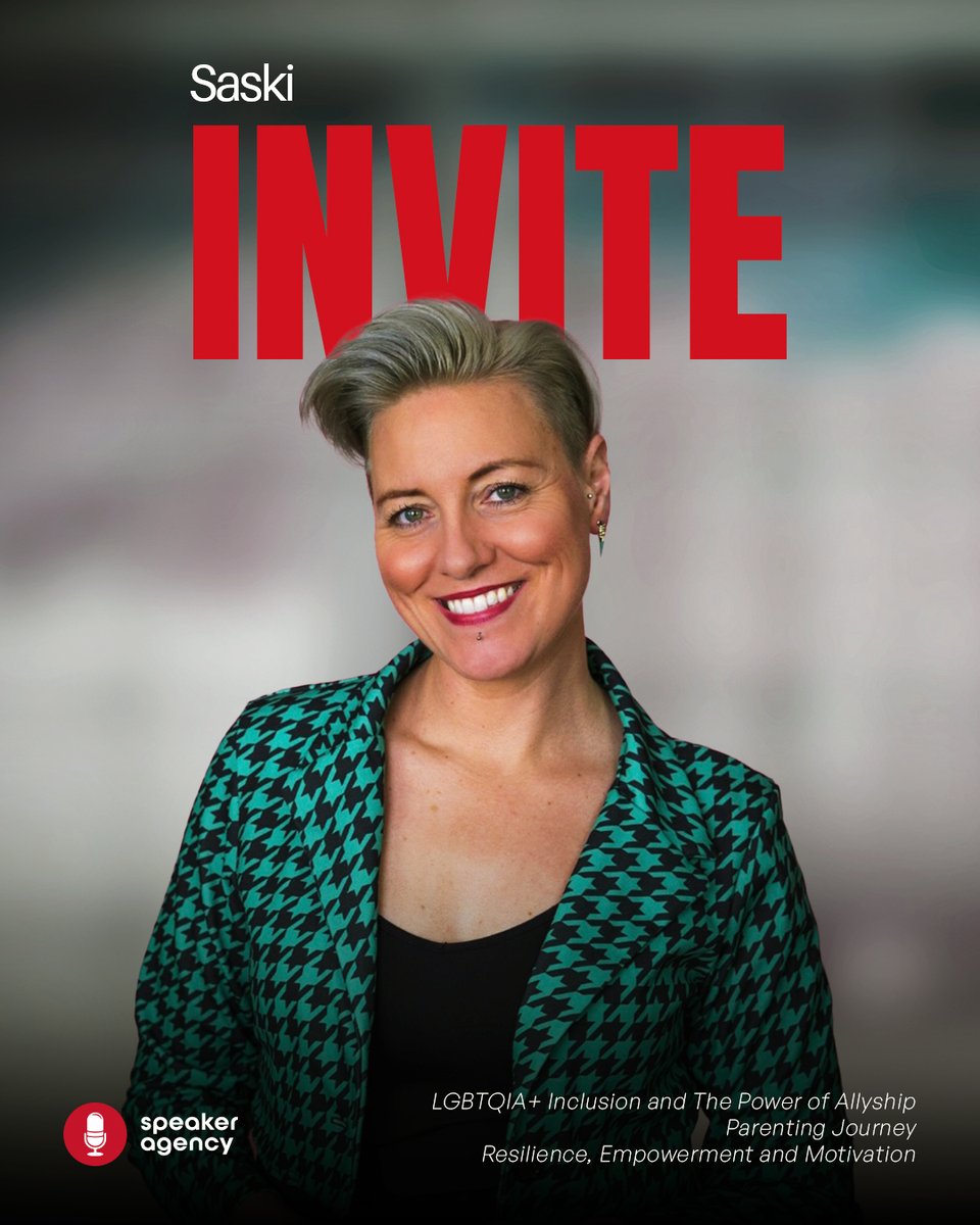 Saski: LGBTQIA+ Inclusion Specialist &amp; Empowerment Advocate

Saski brings energy, empathy, and impact to every room she enters — as a leading voice for LGBTQIA+ inclusion. With her Everyday Pride programme, she equips schools and workplaces to build safer, braver spaces where