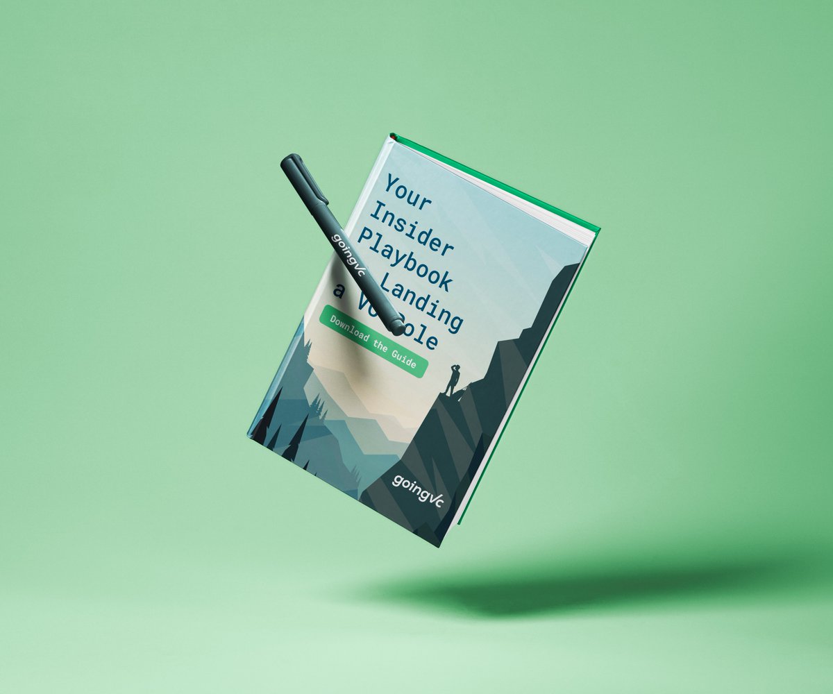 Our research library brings together frameworks, essays, and practical tools to help you build venture capital skills grounded in clear thinking, strong judgment, and continuous learning.

#VentureCapital 

goingvc.com/research