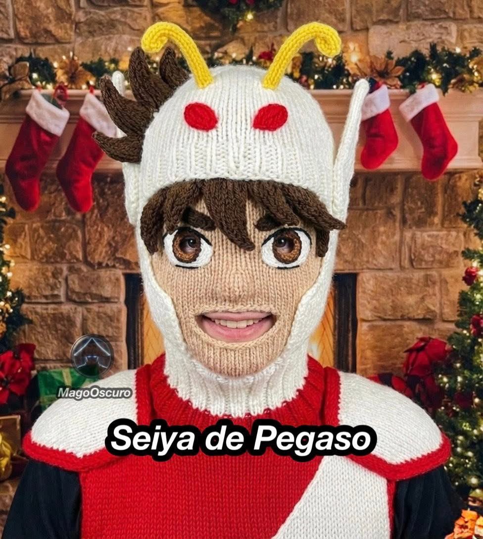 EsdeProfugos's tweet image. Pasamontañas de Los Caballeros del Zodíaco - Saint Seiya, para soportar estos fríos