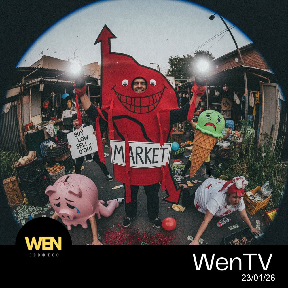 Le marché saigne, les portefeuilles crient, mais le Morning Live de <a href="/WenTV_io/">WEN</a> avec <a href="/SmartMonnaie/">SmartMo 🐧</a> et <a href="/LeButineur_Off/">Buti</a> a sorti les pansements et quelques seringues d'alpha.

On a tout écouté, voici les pépites à retenir. 👇

1️⃣ Le téléphone qui se rembourse tout seul

L'alpha du