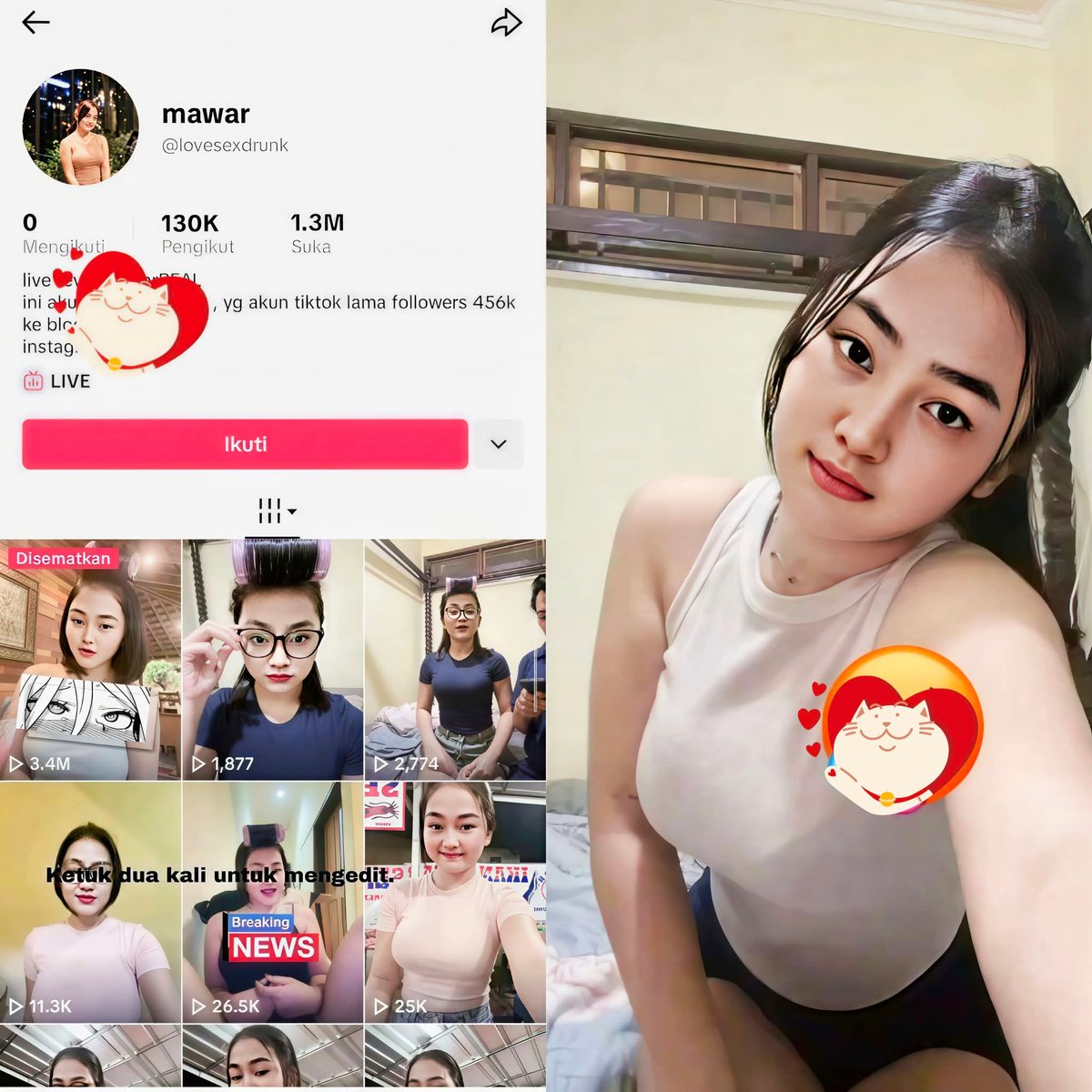 ejverys's tweet photo. ♨️ Mawar t1kt0kers yang lagi blvnd3r 

📁V.Dood 
https://t.co/hIBJYRckdI

📁V.Terabox
https://t.co/xyD10uJ6c8

⬇️Join ⬇️
https://t.co/6FPGJsGPdY https://t.co/gNEqxtrKJr