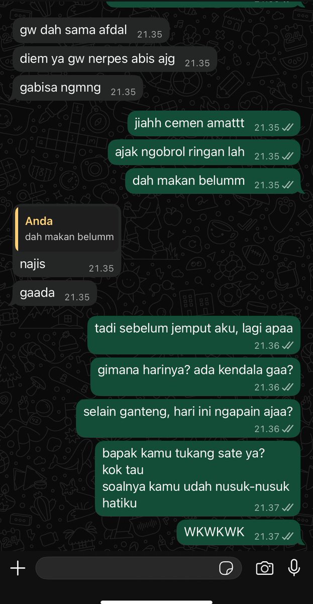 anestesian's tweet image. butuh topik obrolan? hub gweh😎