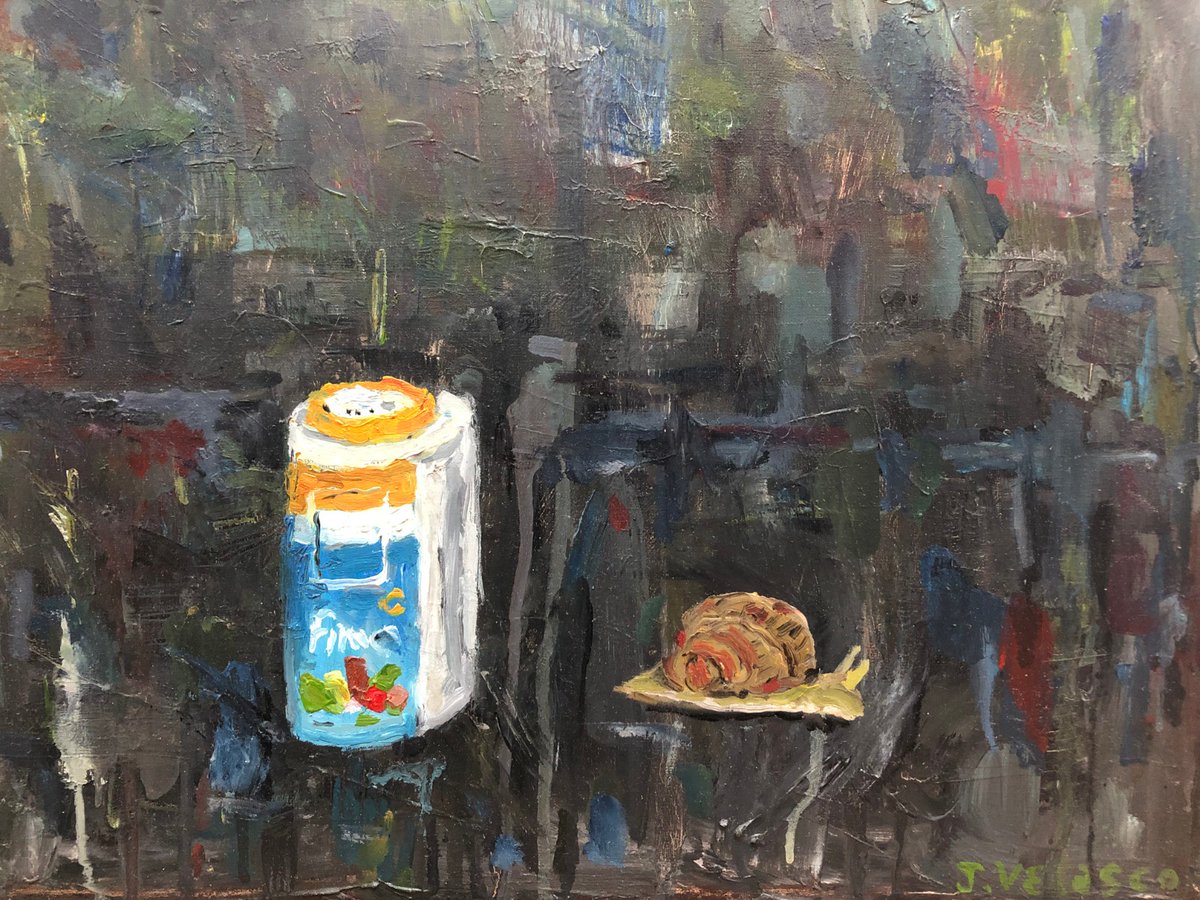 Crimen y Castigo 
Óleo sobre tela 30x40cm
Año 2020