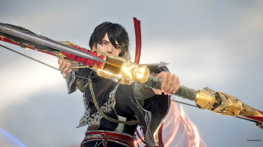 弓使うかっこいい朱焔くんが撮りたかったんです