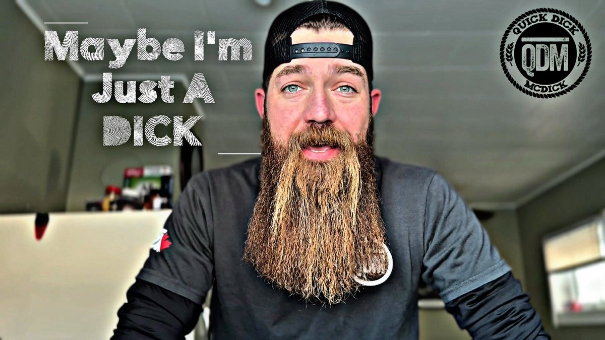 Been a hot minute since we had a Friday, eh?  👇🏻

Maybe I'm Just A Dick
youtu.be/mYrih3XfWOg
