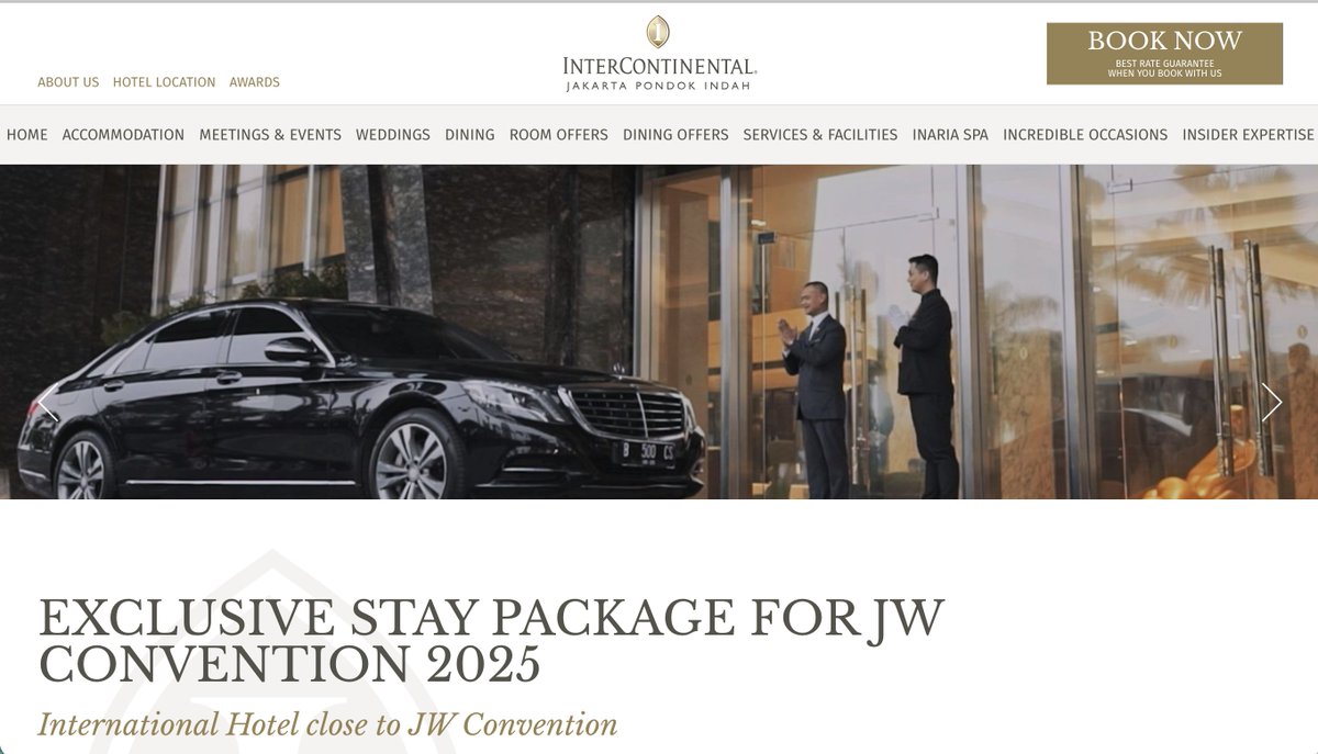 pimitopomo's tweet image. JW messaging: avoid materialism, live modestly.
JW conventions: five-star hotels, prime locations.
Same doctrine. Different standards.
#exjw #jworg #watchtower #ttatt