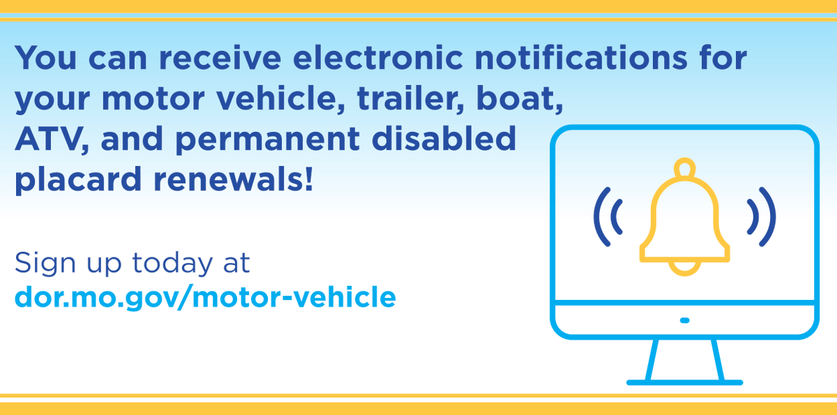 Never get caught with an expired license again! Enroll today at loom.ly/ByS1FDs to have electronic driver license renewal notifications sent directly to your phone or email.