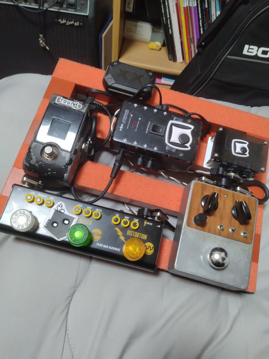 色々考えた末、万能すぎるし使いやすいTriple Threatを軸にしたほうが圧倒的に楽という結論に至った訳です
あとはルーパー用のサブボードの作成かぁ