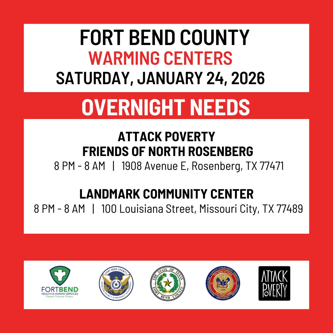 Fort Bend County Office of HS&EM tweet media