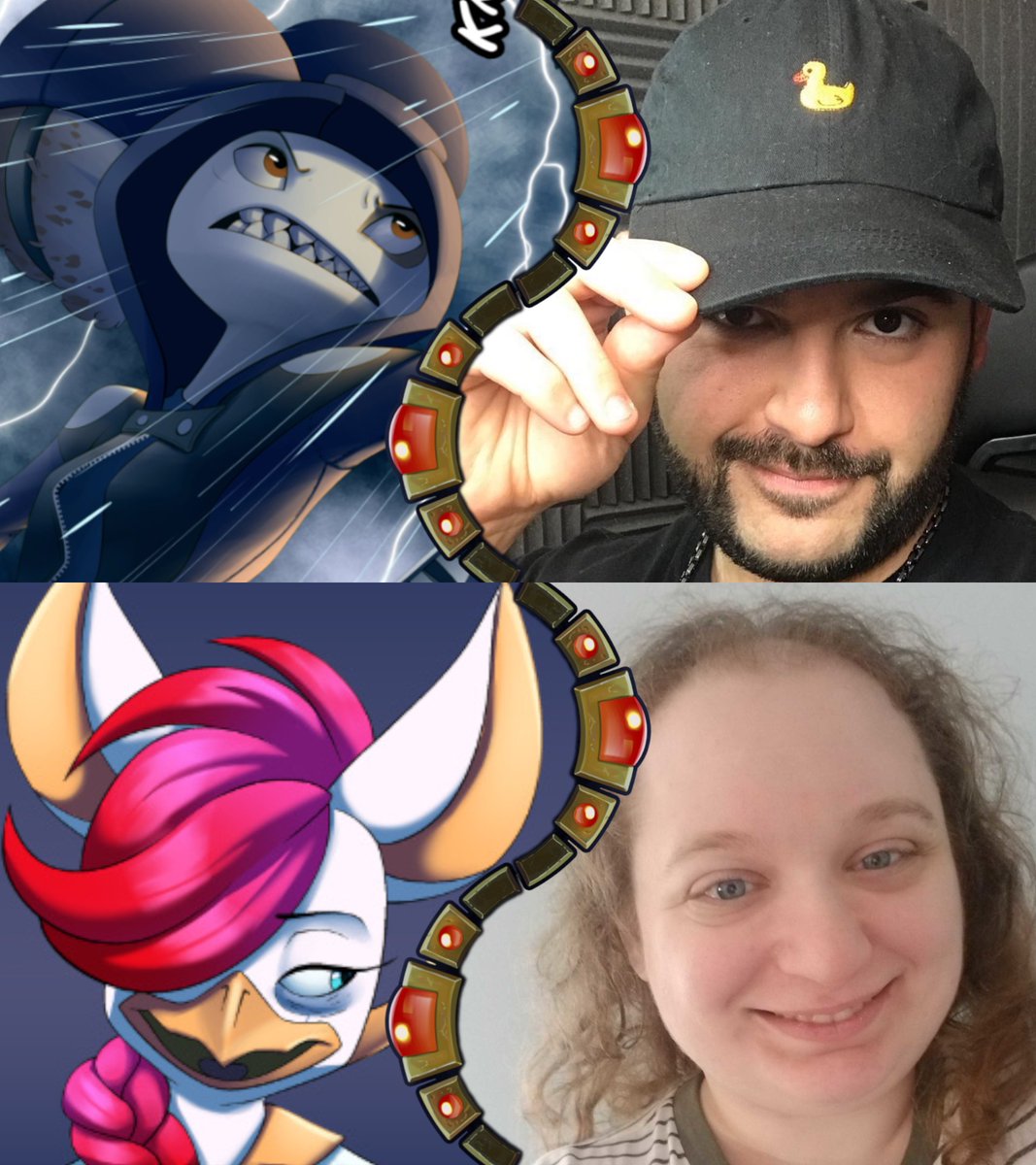 After going through many great submissions, we are happy to announce our freshly cast #VoiceActors for our #Fandub of <a href="/BMBrice_cake/">BMBrice (Commissions Open)</a>'s Supercell!

<a href="/swiblet/">swiblet 🦆</a> will be taking over from <a href="/ShaunMendum/">Shaun Mendum - Actor/VA/Creator</a> as Fallan!

And you will hear <a href="/RMS_does_stuff/">Rebecca Sternberg - (Voice) Actor</a> as the voice of Tarafi!

Congratulations!