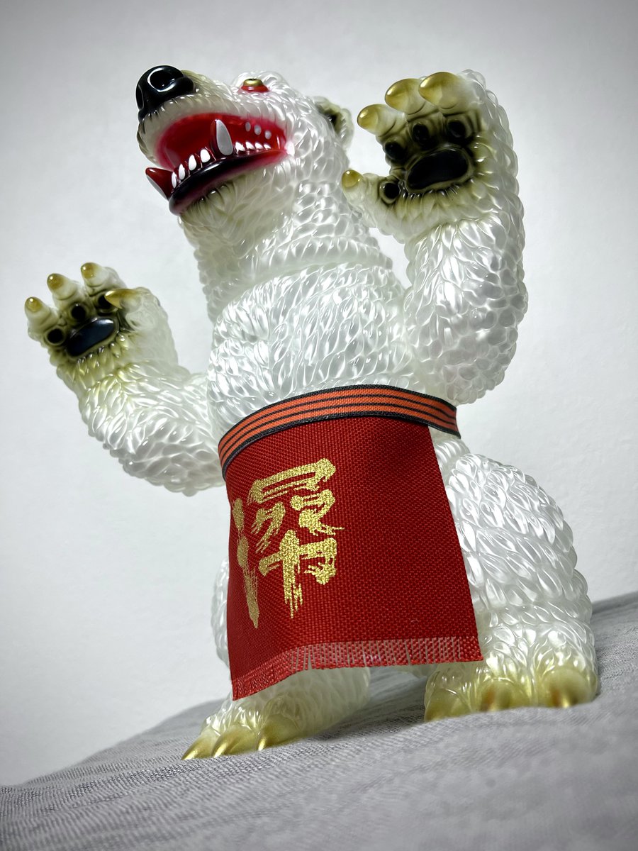 白熊屋 ドデマンデ 乱反射カラー クリア ソフビ ドデマンデ 白熊屋